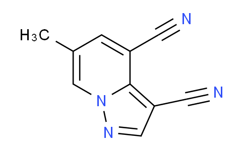 MC863432 | 2104521-72-2 | Pyrazolo[1,5-a]pyridine-3,4-dicarbonitrile, 6-methyl-
