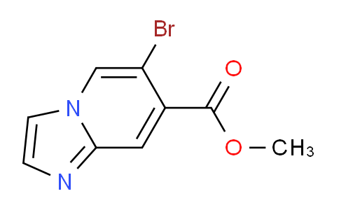 952206-60-9 | METHYL 6-BROMOIMIDAZO[1,2-A]PYRIDINE-7-
CARBOXYLATE