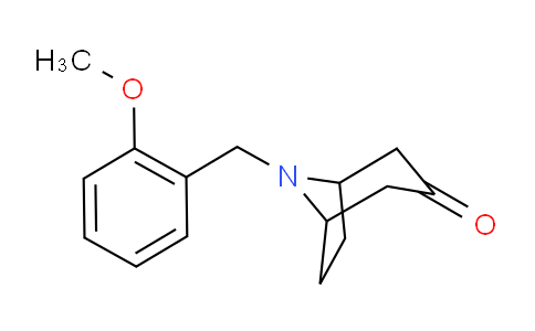 MCA07051 | 691347-19-0 | 8-Azabicyclo[3.2.1]octan-3-one, 8-[(2-methoxyphenyl)methyl]-