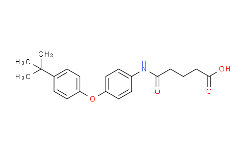 MCA13542 | 356089-70-8 | 5-{4-(4-tert-Butylphenoxy)phenyl-amino}-5-oxopentanoic acid