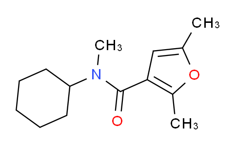 34967-98-1 | 3-呋喃甲酰胺，N-环己基-N,2,5-三甲基-