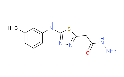 DYA27902 | 1326865-09-1 | 1,3,4-Thiadiazole-2-acetic acid, 5-[(3-methylphenyl)amino]-, hydrazide
