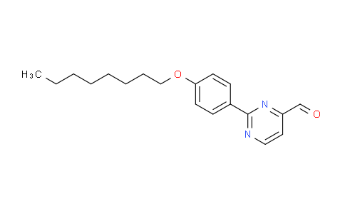 MCA45546 | 477889-24-0 | 2-[4-(octyloxy)phenyl]pyrimidine-4-carbaldehyde