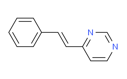 MCA53672 | 15996-04-0 | ピリミジン、4-[(1E)-2-フェニルエテニル]-