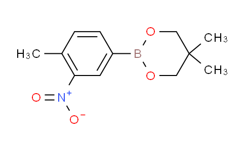 624741-75-9 | 1,3,2-DIOXABORINANE, 5,5-DIMETHYL-2-(4-METHYL-3-NITROPHENYL)-