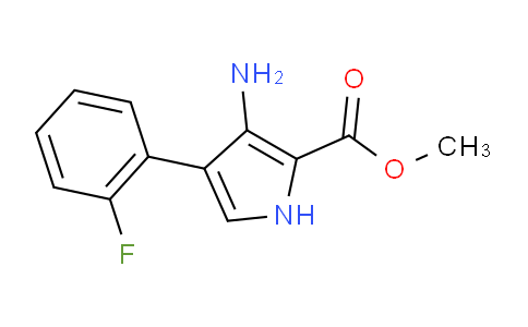 1184998-24-0 | methyl 3-amino-4-(2-fluorophenyl)-1H-pyrrole-2-carboxylate