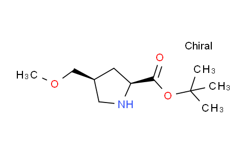 2580113-61-5 | tert-butyl (2S,4S)-4-(methoxymethyl)pyrrolidine-2-carboxylate