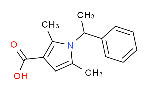 DYA61478 | 953884-67-8 | 2,5-dimethyl-1-(1-phenylethyl)-1H-pyrrole-3-carboxylic acid