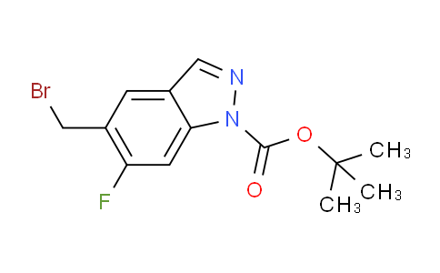 1638768-90-7 | tert-butyl 5-(bromomethyl)-6-fluoro-1H-indazole-1-carboxylate