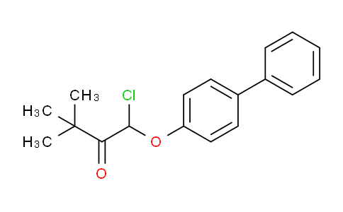 MCA64108 | 57001-02-2 | 1-(biphenyl-4-yloxy)-1-chloro-3,3-dimethylbutan-2-one