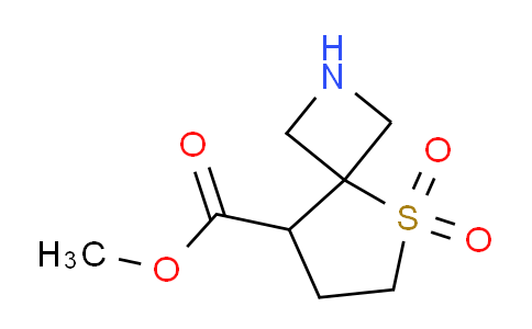 MCA64121 | 1823871-37-9 | methyl 5-thia-2-azaspiro[3.4]octane-8-carboxylate 5,5-dioxide