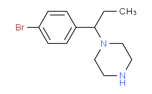 512164-50-0 | 1-[1-(4-bromophenyl)propyl]piperazine