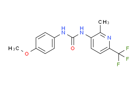 MCA77765 | 1227954-51-9 | N-(4-Methoxyphenyl)-N'-[2-methyl-6-(trifluoromethyl)pyridin-3-yl]urea
