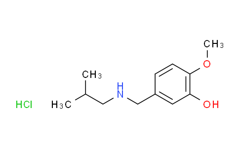 DYA80426 | 1240568-44-8 | 2-Methoxy-5-{[(2-methylpropyl)amino]methyl}phenol hydrochloride