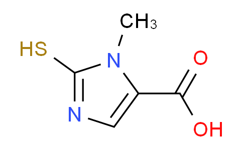 64038-57-9 | 2-Mercapto-3-methyl-3H-imidazole-4-carboxylic acid