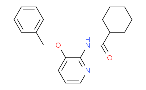 491867-70-0 | N-(3-phenylmethoxypyridin-2-yl)cyclohexanecarboxamide