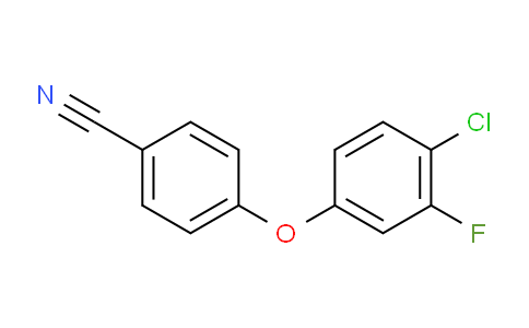 449778-68-1 | 4-(4-Chloro-3-fluorophenoxy)benzenecarbonitrile