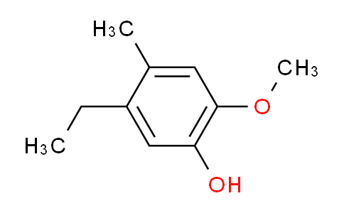 CAS No. 91055-37-7, 5-Ethyl-2-methoxy-4-methylphenol