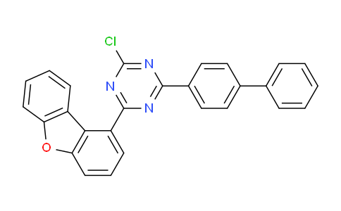 1883265-34-6 | 2-([1,1'-联苯]-4-基)-4-氯-6-(二苯并[b,d]呋喃-1-基)-1,3,5-三嗪