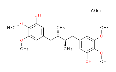 66280-26-0 | 5-[(2R,3S)-4-(3-hydroxy-4,5-dimethoxyphenyl)-2,3-dimethylbutyl]-2,3-dimethoxyphenol