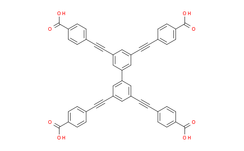 1569900-74-8 | 4,4',4'',4'''-([1,1'-biphenyl]-3,3',5,5'-tetrayltetrakis(ethyne-2,1-diyl))tetrabenzoic acid