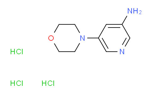 1707367-85-8 | 5-Morpholinopyridin-3-amine trihydrochloride