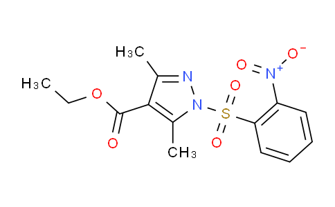 956742-35-1 | 3,5-二甲基-1-(2-硝基苯磺酰基)-1H-吡唑-4-羧酸乙酯