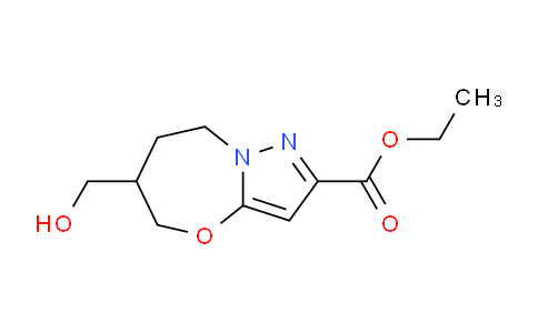 2413410-27-0 | Ethyl 6-(hydroxymethyl)-5,6,7,8-tetrahydropyrazolo[5,1-b][1,3]oxazepine-2-carboxylate