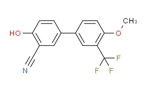 1261901-78-3 | 2-hydroxy-5-[4-methoxy-3-(trifluoromethyl)phenyl]benzonitrile