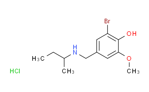 MCB82741 | 1240570-94-8 | 2-Bromo-4-{[(butan-2-yl)amino]methyl}-6-methoxyphenol hydrochloride