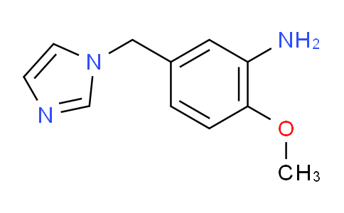 899374-46-0 | 5-(1H-Imidazol-1-ylmethyl)-2-methoxyphenylamine