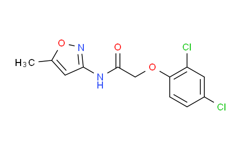 88812-87-7 | 2-(2,4-二氯苯氧基)-N-(5-甲基-3-异恶唑基)-乙酰胺