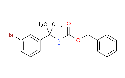 887254-70-8 | N-[2-(3-溴苯基)丙-2-基]氨基甲酸苄酯