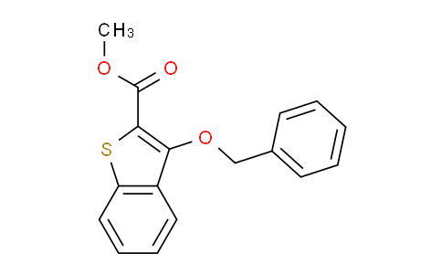 MCC06910 | 722517-50-2 | 3-苄氧基苯并[b]噻吩-2-羧酸甲酯