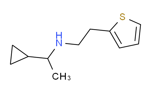 MCC08092 | 1020952-79-7 | (1-cyclopropylethyl)2-(thiophen-2-yl)ethylamine