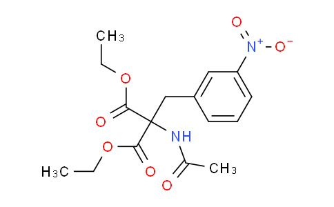 5432-19-9 | Diethyl (acetylamino)(3-nitrobenzyl)malonate