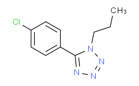 MCC15652 | 303144-84-5 | 1H-Tetrazole, 5-(4-chlorophenyl)-1-propyl-