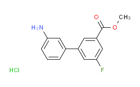 1355247-48-1 | Methyl 3-(3-aminophenyl)-5-fluorobenzoate hydrochloride