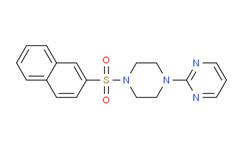 256417-34-2 | 2-[4-(Naphthalene-2-sulfonyl)piperazin-1-yl]pyrimidine