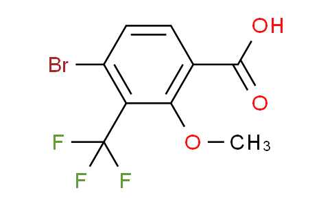 MCC41323 | 2383654-59-7 | 4-Bromo-2-methoxy-3-(trifluoromethyl)benzoic acid