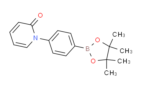 832735-55-4 | 2(1H)-Pyridinone, 1-[4-(4,4,5,5-tetramethyl-1,3,2-dioxaborolan-2-yl)phenyl]-