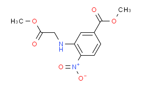 MCC44056 | 884001-34-7 | BENZOIC ACID, 3-[(2-METHOXY-2-OXOETHYL)AMINO]-4-NITRO-, METHYL ESTER
