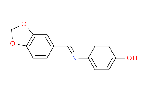51209-73-5 | 4-(1,3-苯并二氧杂环戊烯-5-基亚甲基氨基)苯酚