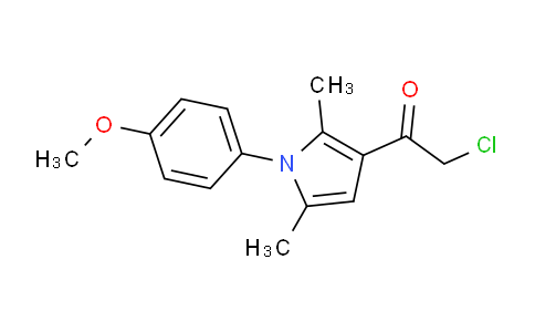 610274-25-4 | 2-Chloro-1-1-(4-Methoxyphenyl)-2,5-Dimethyl-1h-Pyrrol-3-YlEthan-1-One