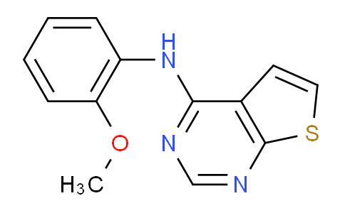 781622-52-4 | Thieno[2,3-d]pyrimidin-4-amine, N-(2-methoxyphenyl)-