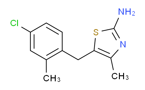 1156927-63-7 | 5-(4-Chloro-2-methyl-benzyl)-4-methyl-thiazol-2-ylamine