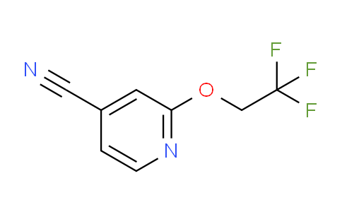 CAS No. 618446-30-3, 2-(2,2,2-三氟乙氧基)吡啶-4-腈