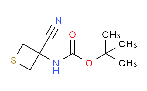 2023809-00-7 | tert-butyl N-(3-cyanothietan-3-yl)carbamate