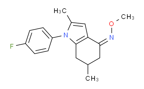MCC75911 | 1025610-51-8 | (Z)-1-(4-Fluorophenyl)-N-methoxy-2,6-dimethyl-6,7-dihydro-5H-indol-4-imine