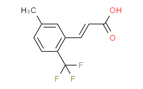 MCC76298 | 1017779-24-6 | 5-Methyl-2-(trifluoromethyl)cinnamic acid